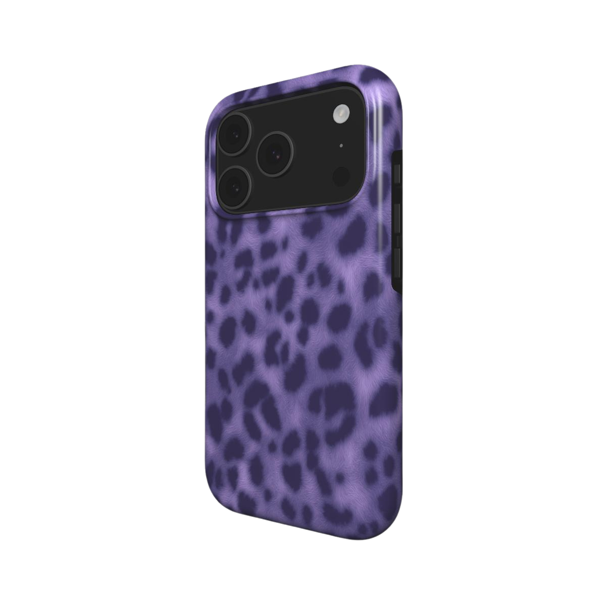 Wildcat | Purple Leopard Fur Texture MagSafe iPhone Case