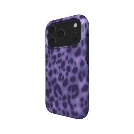 Wildcat | Purple Leopard Fur Texture MagSafe iPhone Case