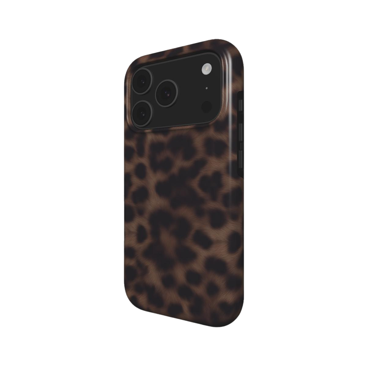 Ombra | Dark Leopard Fur Texture MagSafe iPhone Case