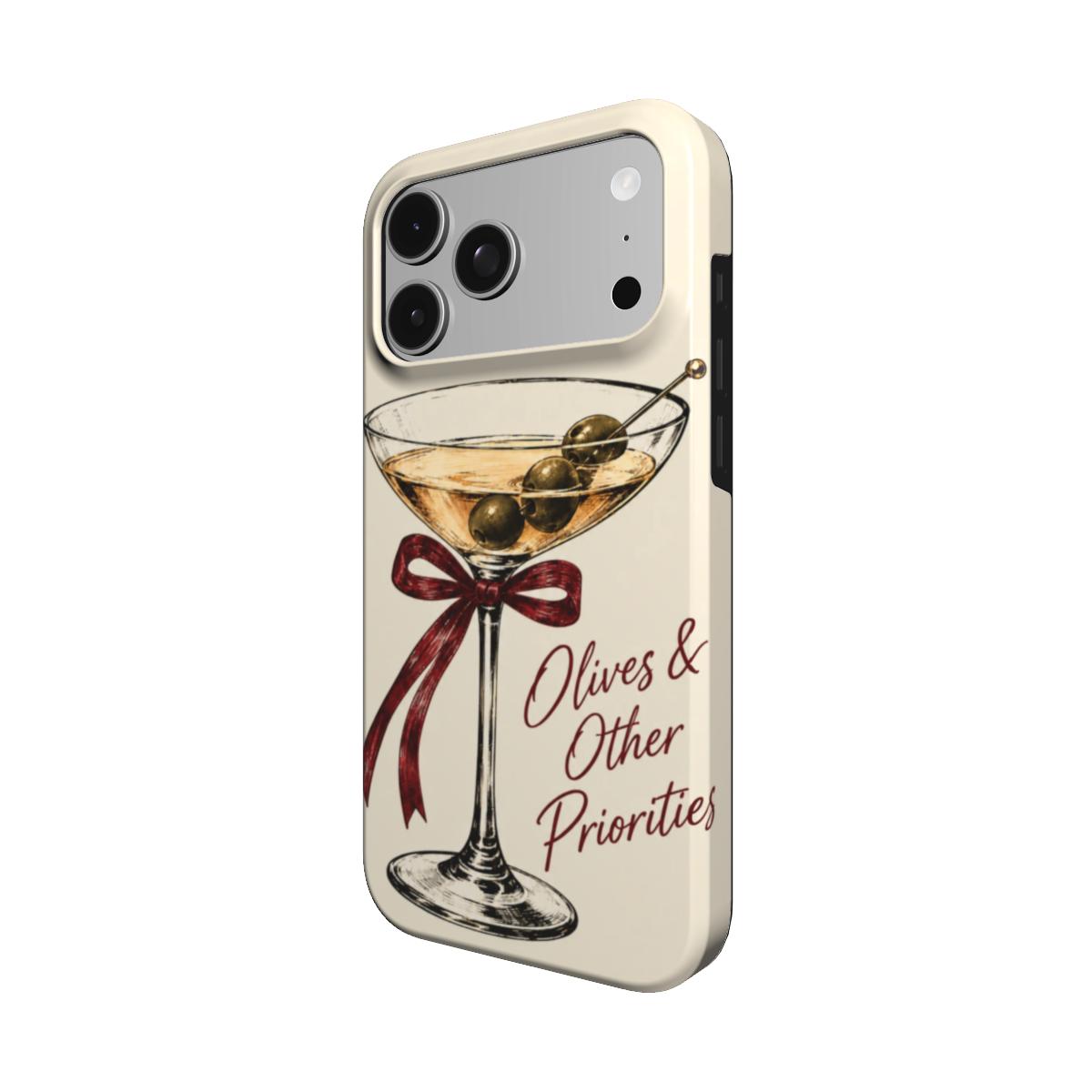 Olive First | Vintage Martini MagSafe iPhone Case