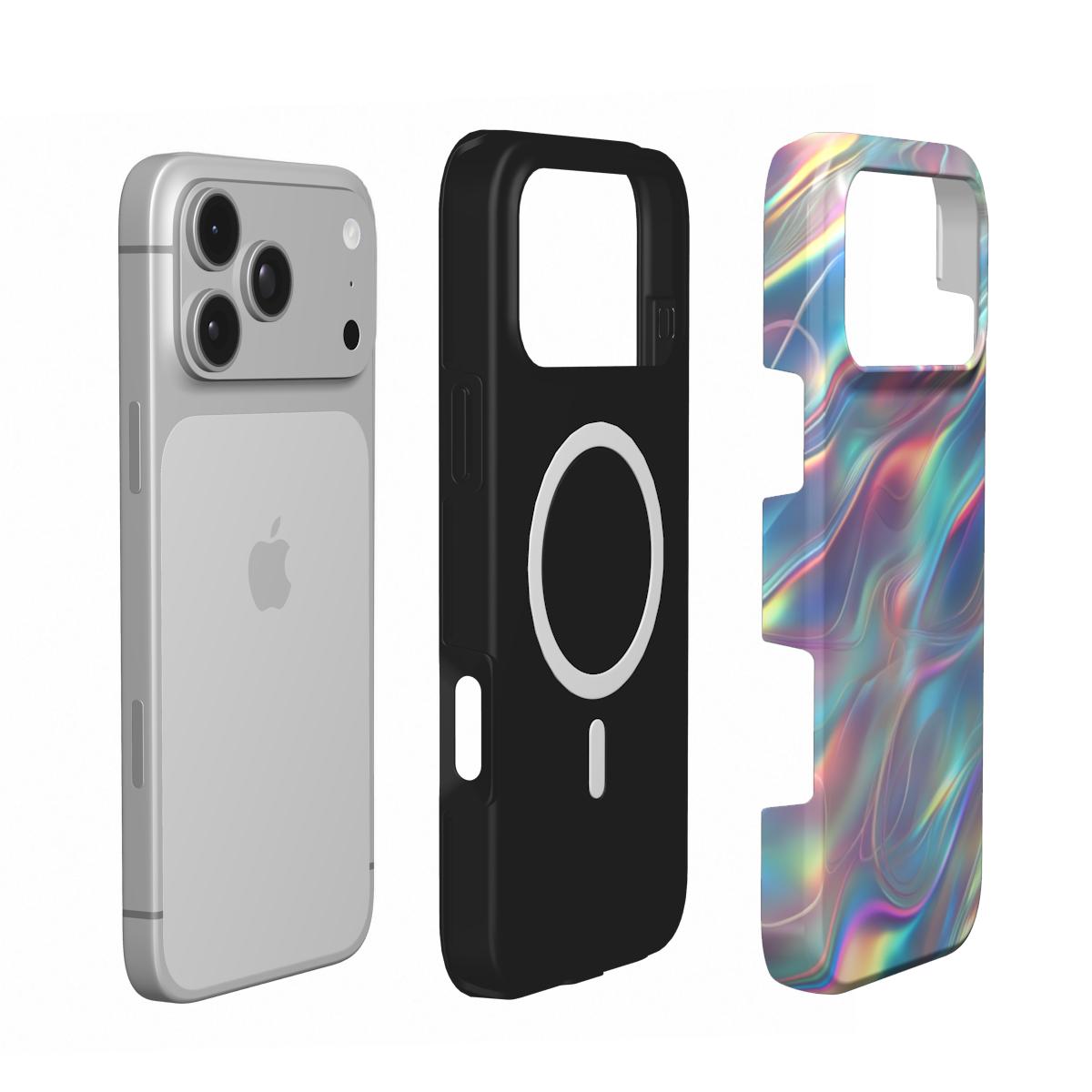 Aurora | Funda Holográfica Iridiscente para iPhone con MagSafe