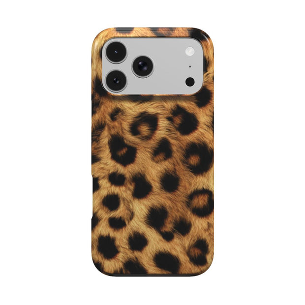 Felina | Realistische Leopardenfell-MagSafe iPhone Hülle