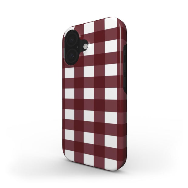 Merlot Plaid