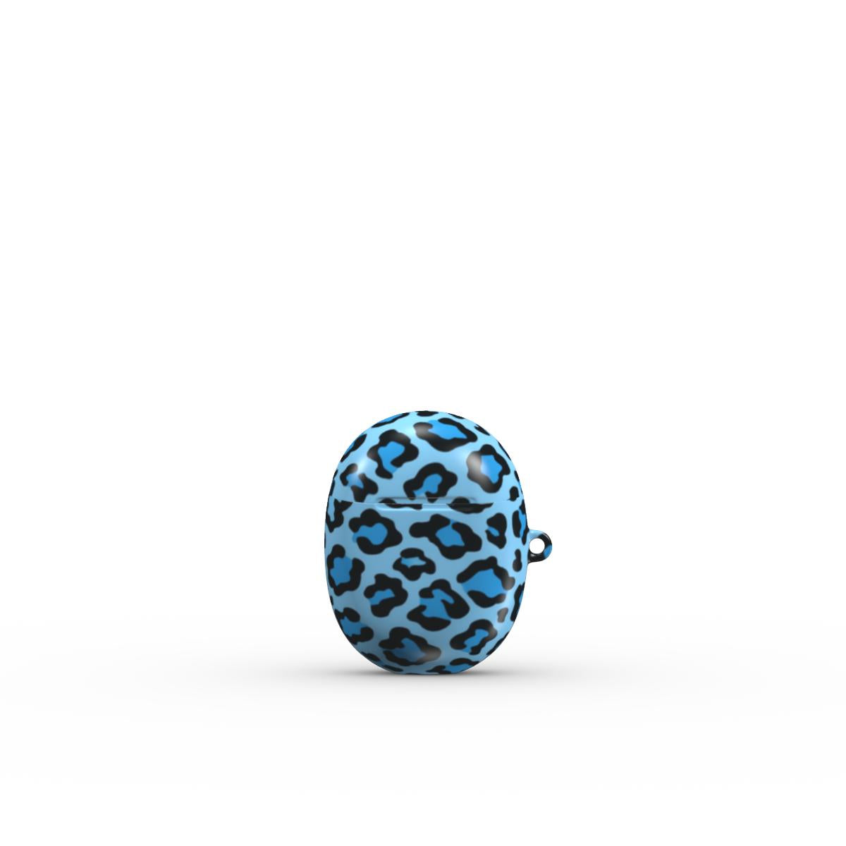 Blue Leopard Pixel Buds Case