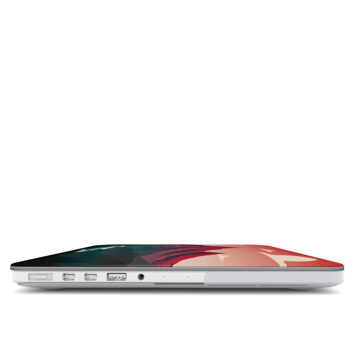 Sunset Mountain Landscape MacBook Case