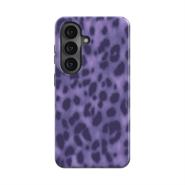 Wildcat | Purple Leopard Print Magnetic Samsung Galaxy Case