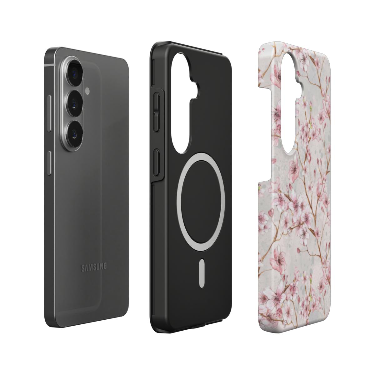Sakura Dream | Pink Cherry Blossom Magnetic Samsung Galaxy Case