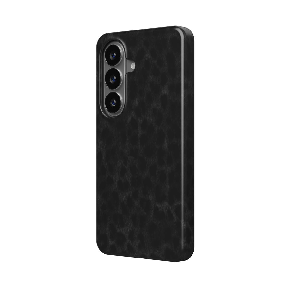 Midnight Panther | Black Tonal Animal Print Magnetic Samsung Galaxy Case