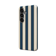 Regatta | Petrol & Cream Striped Magnetic Samsung Galaxy Case