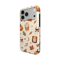 October Mood | Pumpkin Spice Halloween MagSafe iPhone Case