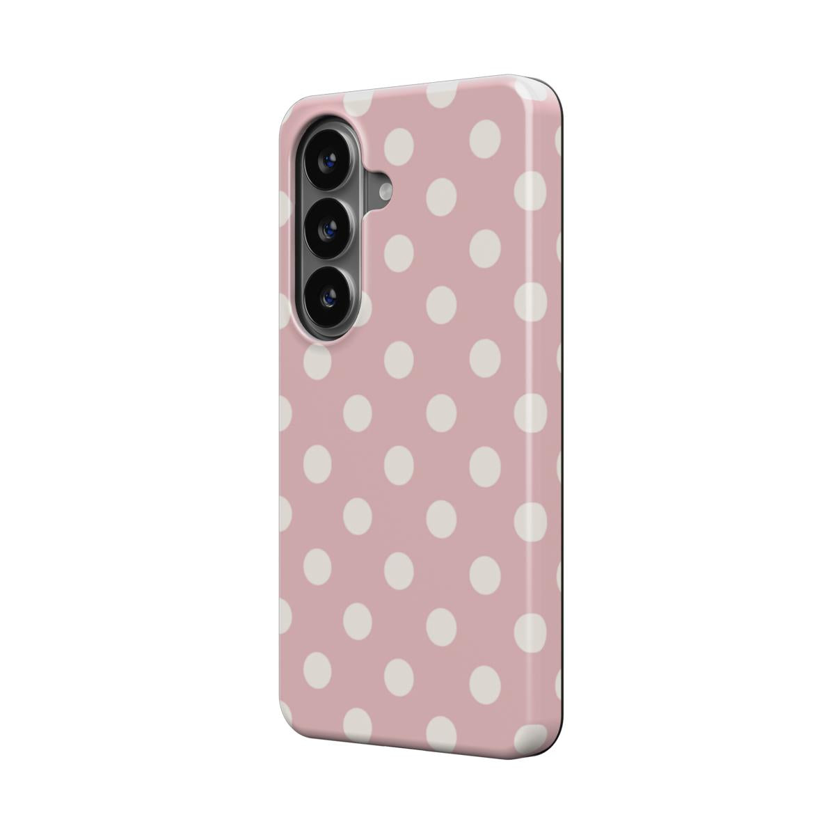 Powder Room | Blush Polka Dot Magnetic Samsung Galaxy Case
