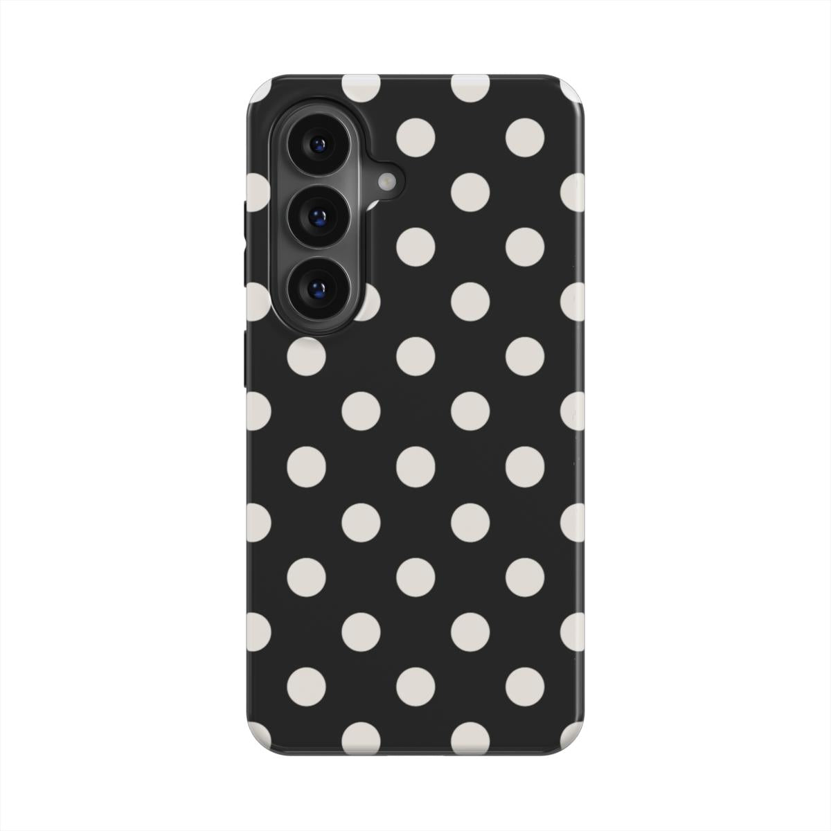 Ballroom | Black & Ivory Polka Dot Magnetic Samsung Galaxy Case