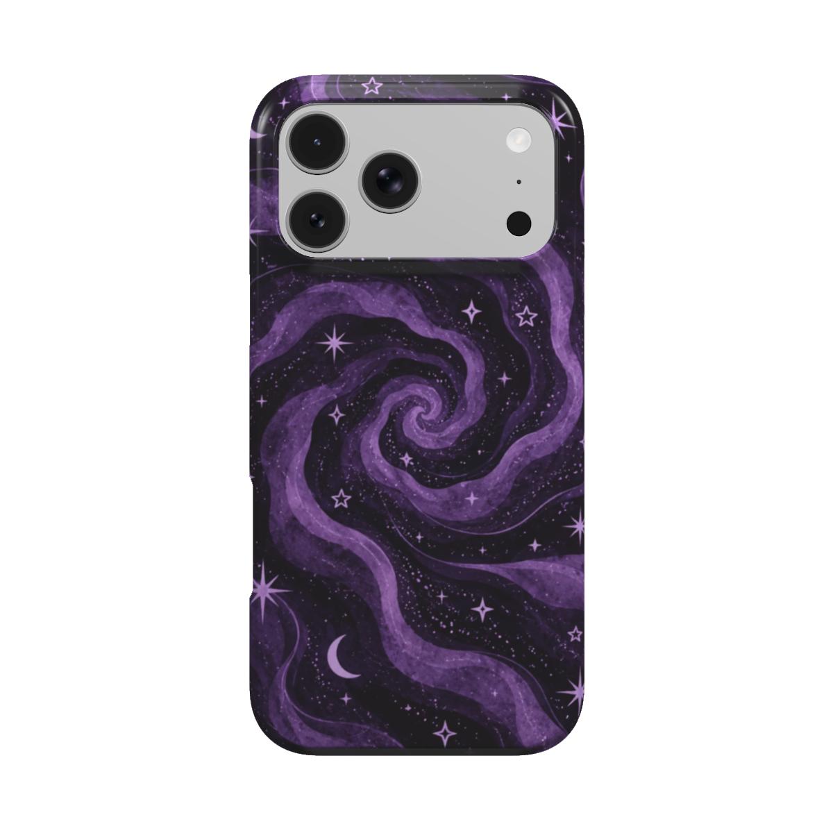 Night Spell | Purple Celestial Swirl MagSafe iPhone Case
