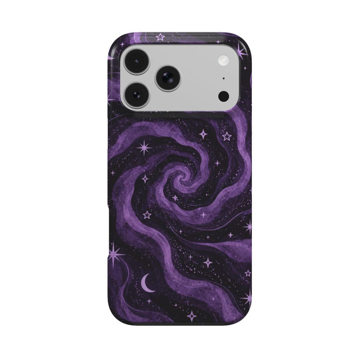 Night Spell | Purple Celestial Swirl MagSafe iPhone Case