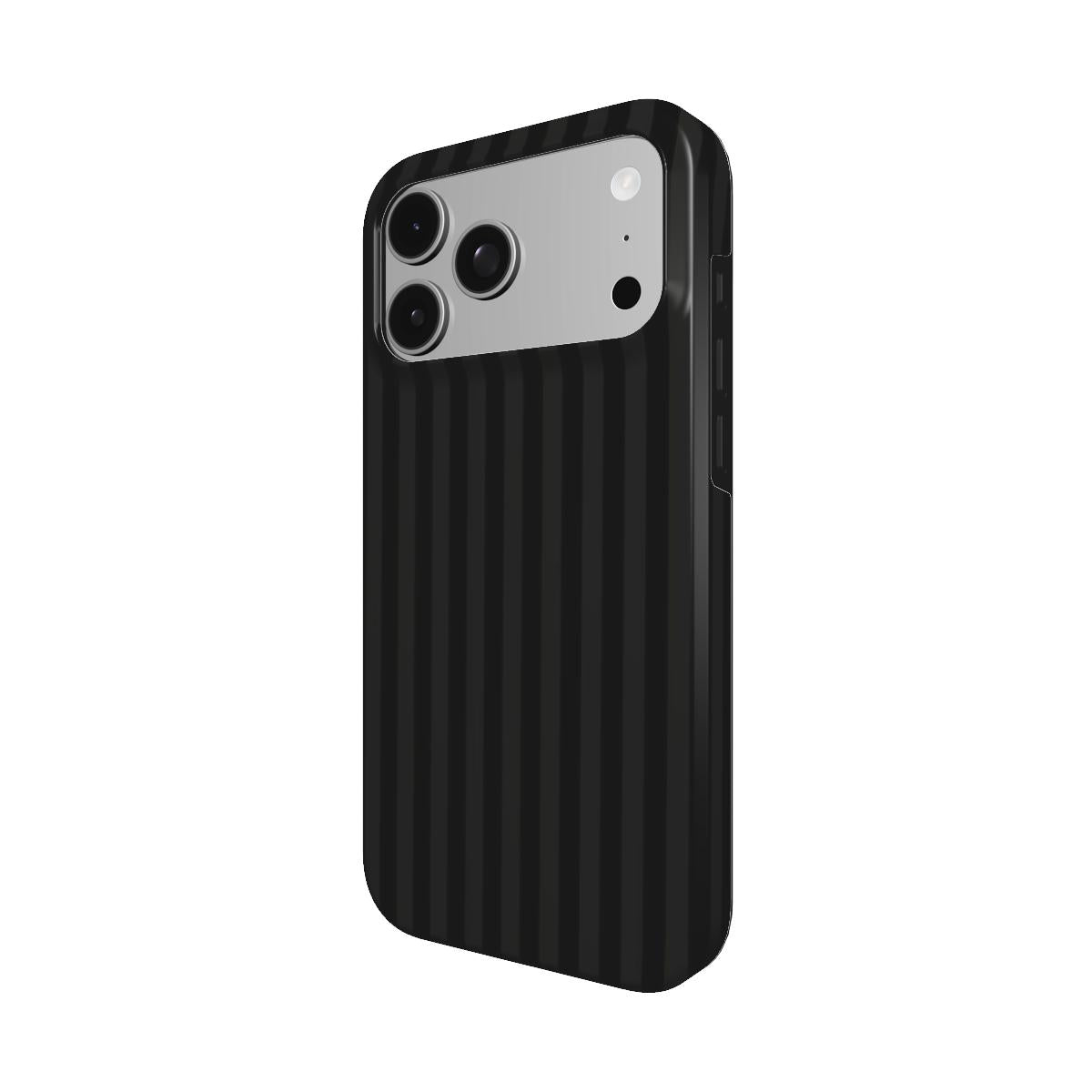 Room 13 | Black Tonal Pinstripe MagSafe iPhone Case