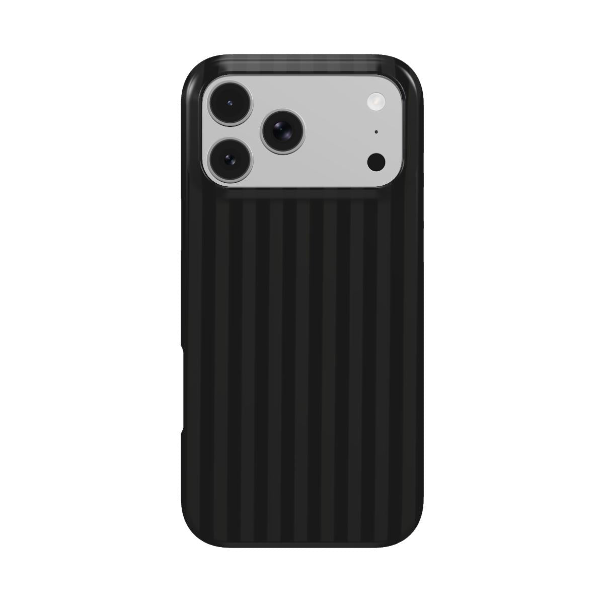 Room 13 | Black Tonal Pinstripe MagSafe iPhone Case