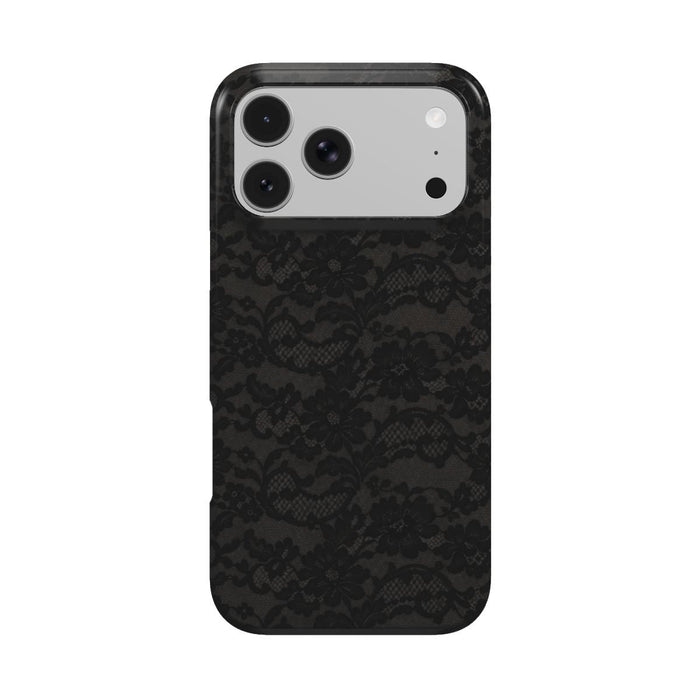 Widow’s Lace | Black Gothic Lace MagSafe iPhone Case