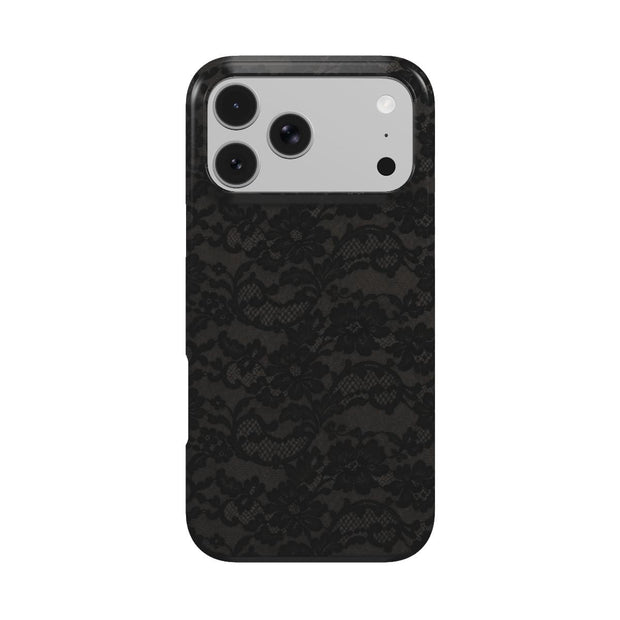 Widow’s Lace | Black Gothic Lace MagSafe iPhone Case