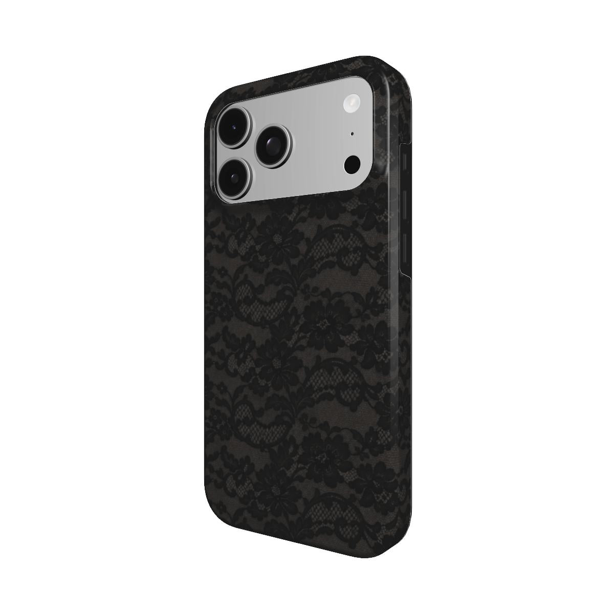 Widow’s Lace | Black Gothic Lace MagSafe iPhone Case