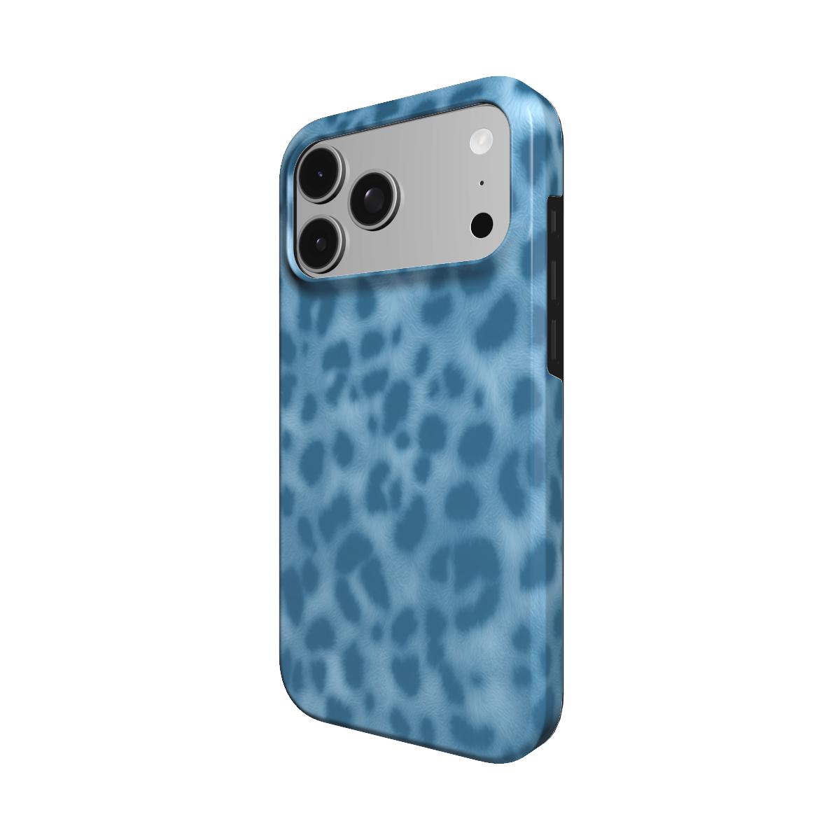 Icebreaker | Icy Blue Leopard MagSafe iPhone Case