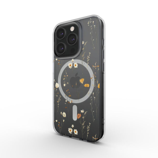 Pressed Days | Wildflower MagSafe Clear iPhone Case