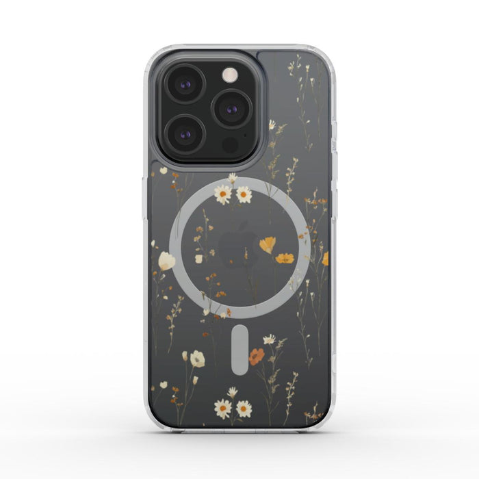 Pressed Days | Wildflower MagSafe Clear iPhone Case