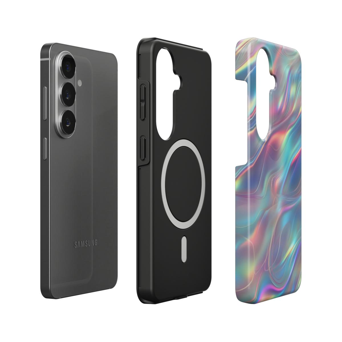 Aurora | Iridescent Holographic Magnetic Samsung Galaxy Case