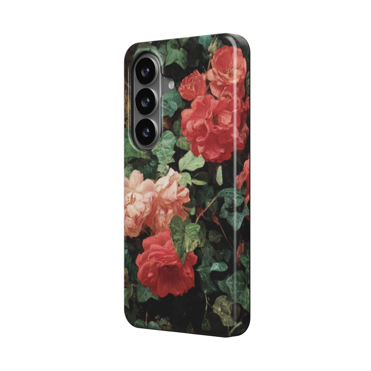Velvet Roses | Vintage Rose Magnetic Samsung Galaxy Case