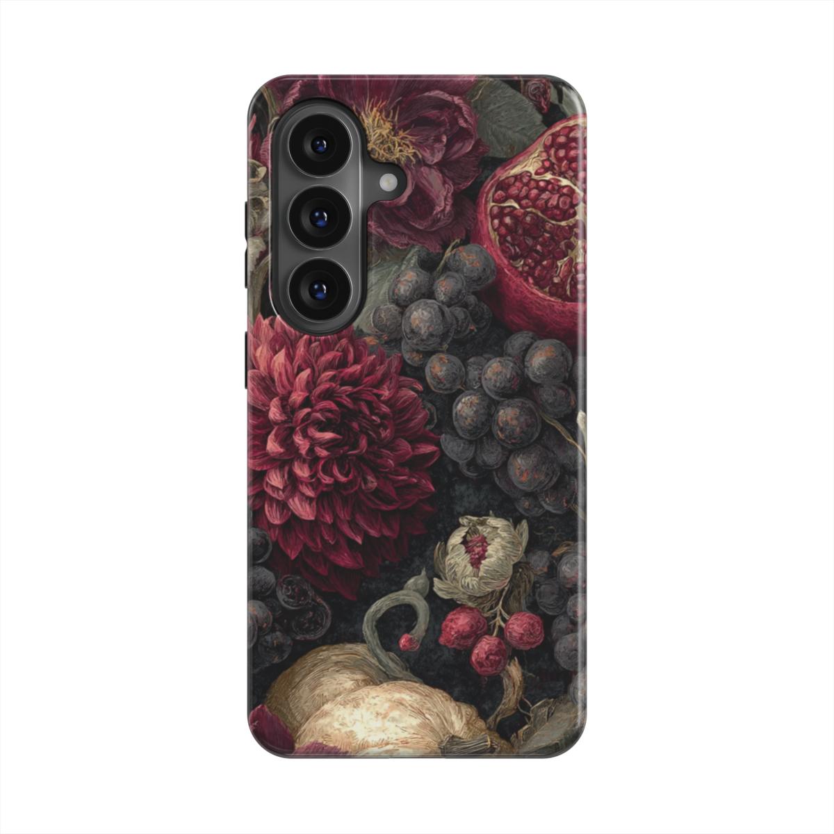 Baroque Harvest | Dark Botanical Fruit Magnetic Samsung Galaxy Case