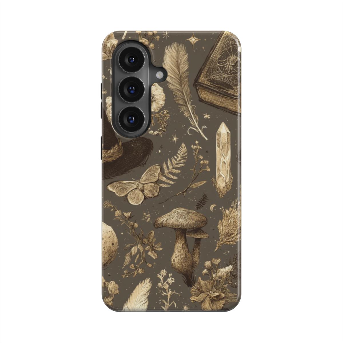Grimoire | Witchy Botanical Magnetic Samsung Galaxy Case