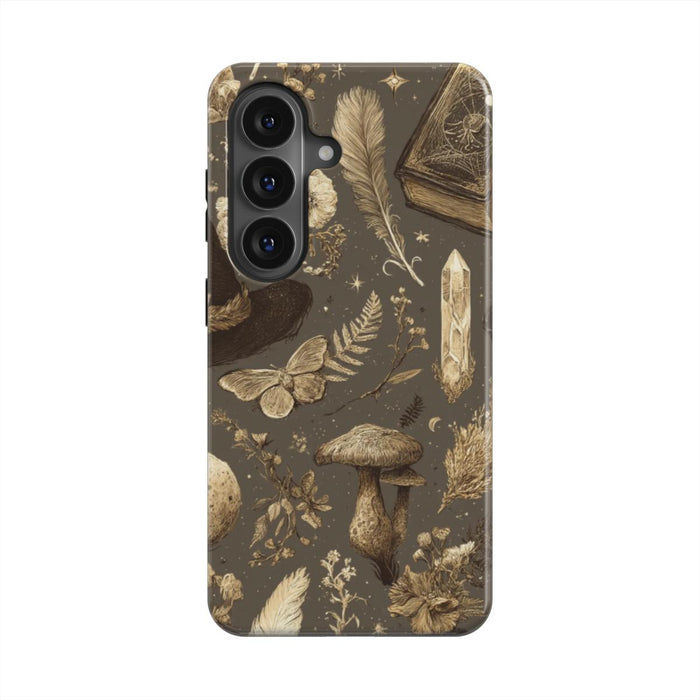 Grimoire | Witchy Botanical Magnetic Samsung Galaxy Case