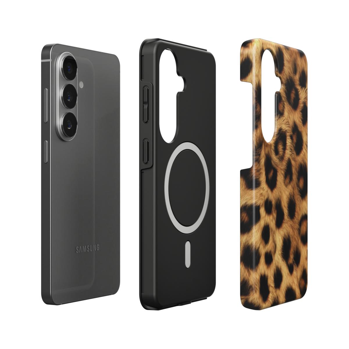 Felina | Classic Leopard Print Magnetic Samsung Galaxy Case