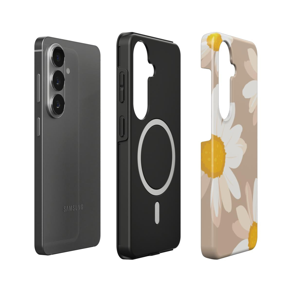 Margherita | Oversized Daisy Magnetic Samsung Galaxy Case