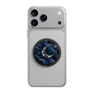 Celestial Mosaic | Stained Glass Moon Magnetic Phone Grip
