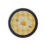 Sunlit Daisy | Gingham Daisy Magnetic Phone Grip