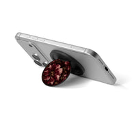 Dark Devotion | Burgundy Floral Magnetic Phone Grip
