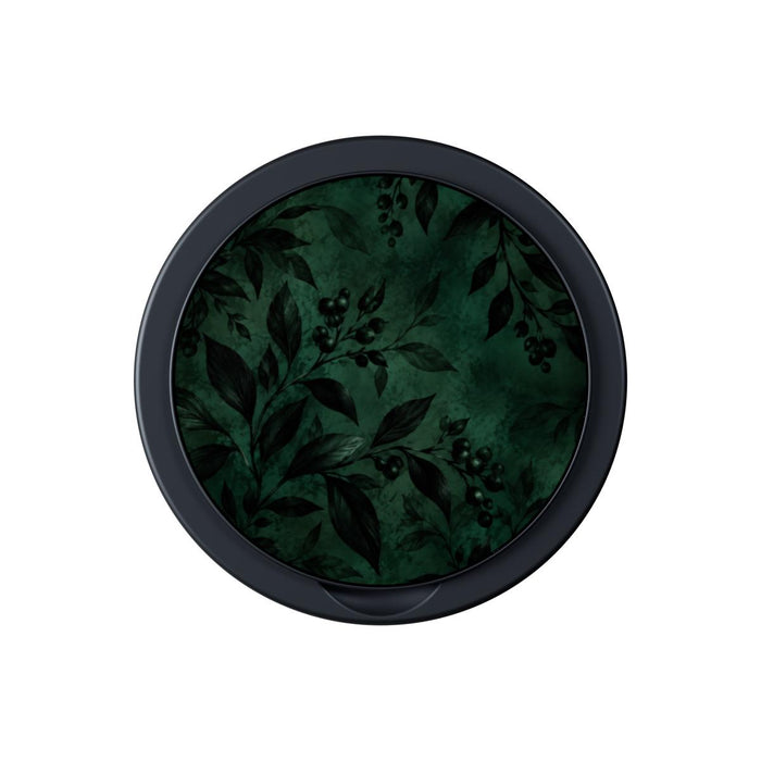 Witch’s Garden | Dark Green Botanical Magnetic Phone Grip