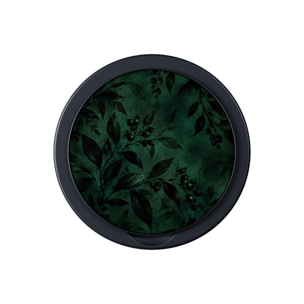 Witch’s Garden | Dark Green Botanical Magnetic Phone Grip