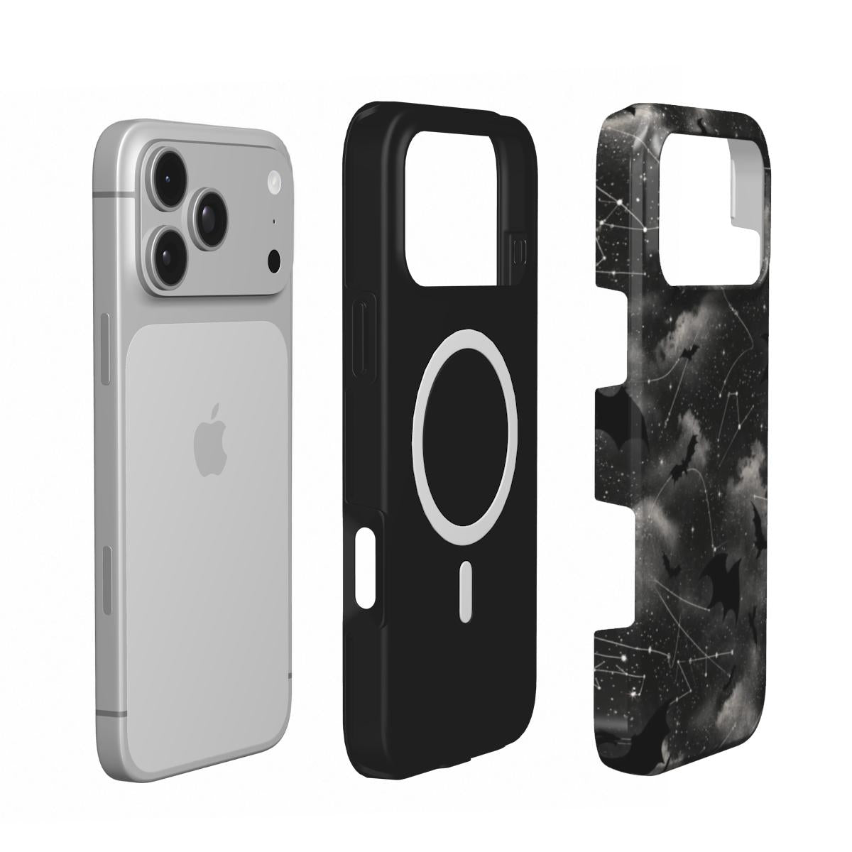 Dragon Sky | Gothic Dragon Galaxy MagSafe iPhone Case