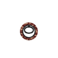 Velvet Kiss | Burgundy Lip Print Magnetic Ring Holder