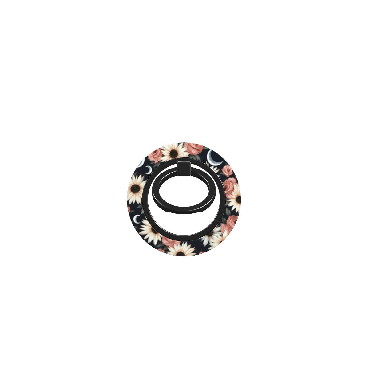 Moonlit Daisies | Celestial Floral Magnetic Ring Holder