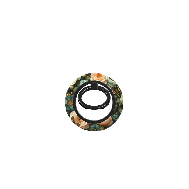 The Keeper’s Key | Vintage Floral Magnetic Ring Holder