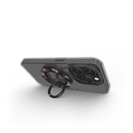 Noir Petals | Dark Floral Magnetic Ring Holder
