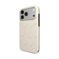 Lace Affair | Ivory Lace MagSafe iPhone Case