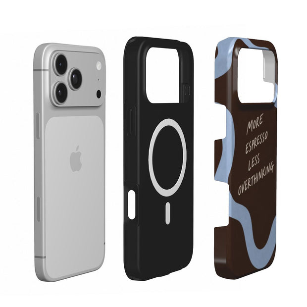 Coffee First | Espresso Quote MagSafe iPhone Case