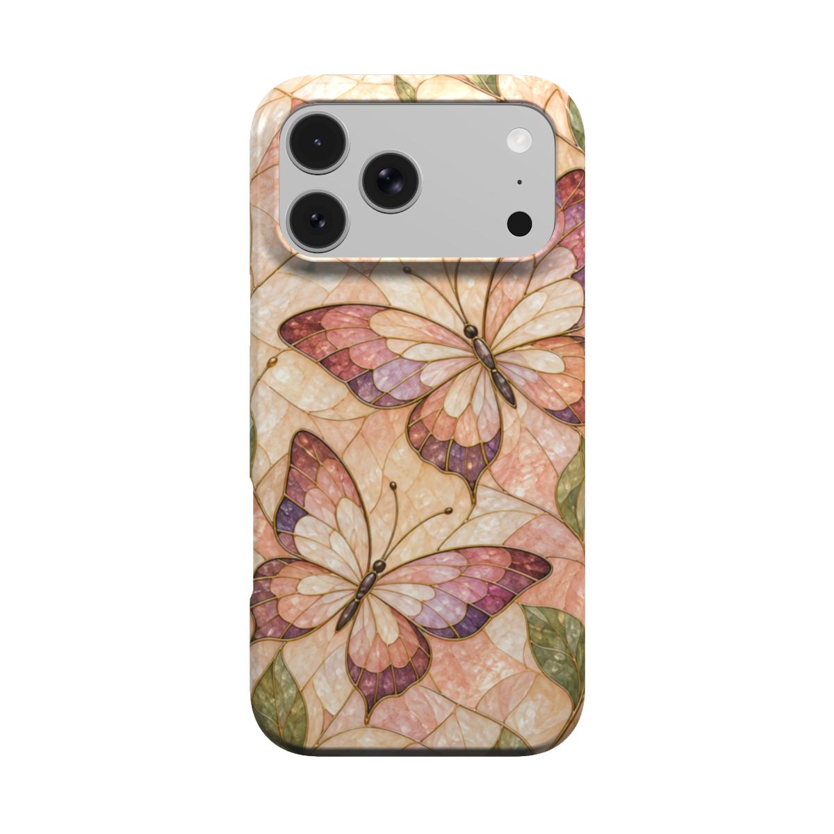 Glasswing | Stained Glass Butterfly MagSafe iPhone Case