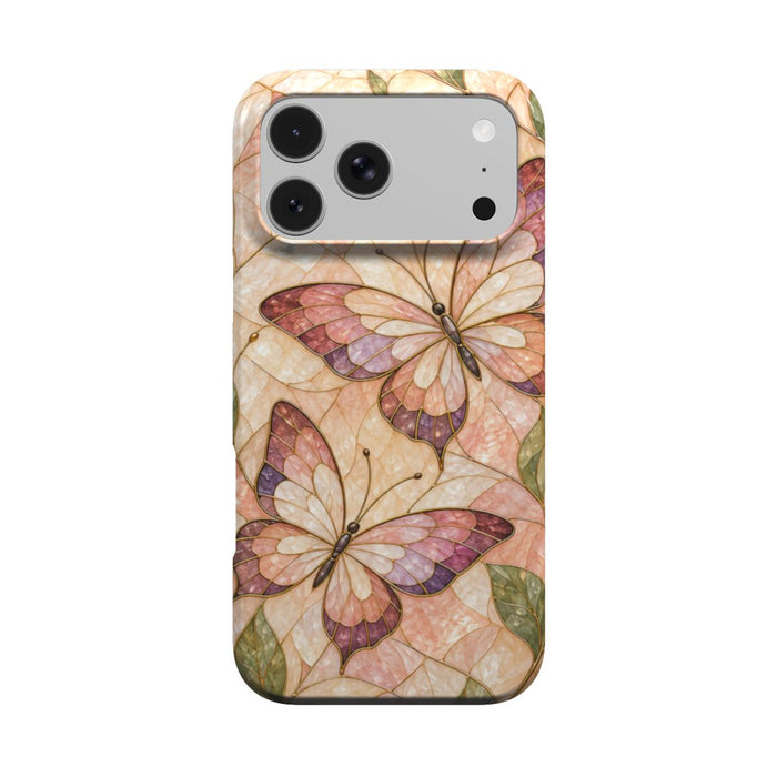Glasswing | Stained Glass Butterfly MagSafe iPhone Case