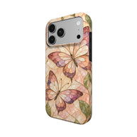 Glasswing | Stained Glass Butterfly MagSafe iPhone Case