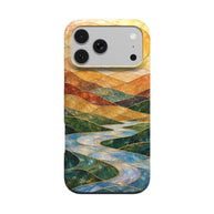 Riverlight | Stained Glass Landscape MagSafe iPhone Case