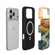 Riverlight | Stained Glass Landscape MagSafe iPhone Case